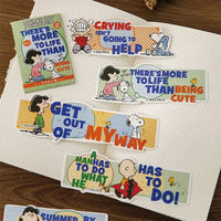Peanuts Philosophy Book Mark Set (10) - snoopn4pnuts.com