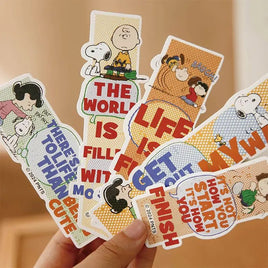 Peanuts Philosophy Book Mark Set (10) - snoopn4pnuts.com
