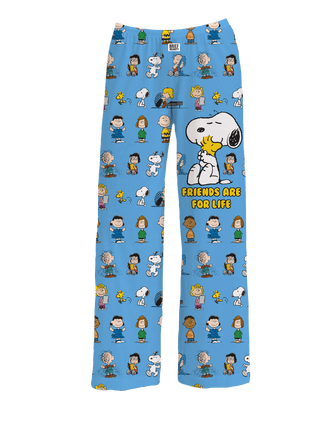 Peanuts Gang Unisex Lounge Pants - Silky Smooth! - snoopn4pnuts.com