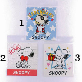 Snoopy Waterproof Clear Backed Glossy Plastic Sticker - snoopn4pnuts.com