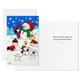 Peanuts Inspirational Christmas Card Set With Glitter Accents