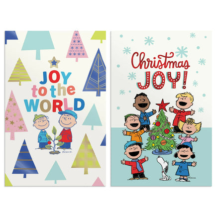 Peanuts Inspirational Christmas Card Set With Metallic Foil Accents - snoopn4pnuts.com