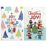Peanuts Inspirational Christmas Card Set With Metallic Foil Accents