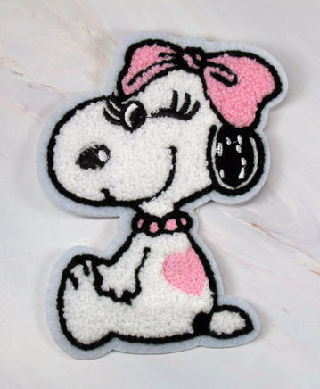 Belle Large Soft Furry Patch (Sew - On) - snoopn4pnuts.com