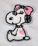 Belle Large Soft Furry Patch (Sew-On) - 6" High!