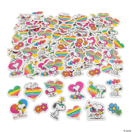 Snoopy 12 - Piece Self - Adhesive Foam Scrapbooking Embellishment Set - Great For Valentine's Day! - snoopn4pnuts.com