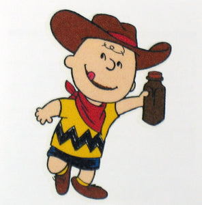 2011 Peanuts Temporary Tattoo American Milk Promotion - Charlie Brown - snoopn4pnuts.com