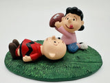 "Just One More Time, Charlie Brown"  Danbury Mint Figurine