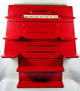 Danbury Mint Figurine Of The Month Wood Display With Calendar Tiles (MINT/LIKE NEW!) - snoopn4pnuts.com