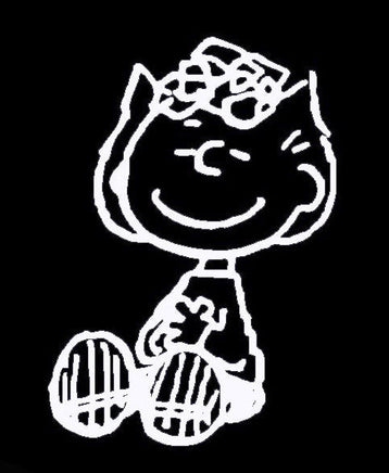Sally Die - Cut Vinyl Decal - White - snoopn4pnuts.com