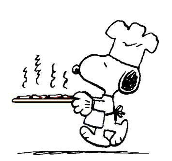 Snoopy Chef / Baker Die - Cut Vinyl Decal - Black - snoopn4pnuts.com