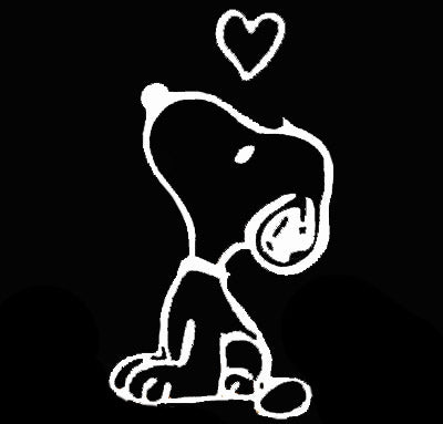 Snoopy Looking Up Die - Cut Vinyl Decal - White - snoopn4pnuts.com
