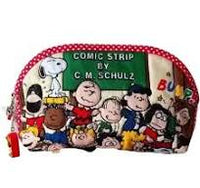 Peanuts Cloth Cosmetics Bag / Pencil Bag / Clutch Purse - snoopn4pnuts.com
