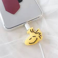 Peanuts Silicone USB Cable End Protector - Woodstock - snoopn4pnuts.com