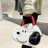 Snoopy Head-Shaped Purse (Great For Carrying Your Lunch and Snacks Too!)