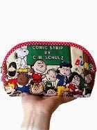 Peanuts Cloth Cosmetics Bag / Pencil Bag / Clutch Purse - snoopn4pnuts.com