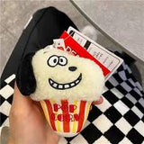 Snoopy Plush Popcorn-Shaped Backpack / Purse Pendant - Hang It Anywhere!