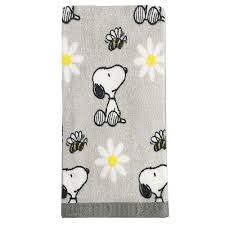Snoopy Hand Towel - Daisies - snoopn4pnuts.com