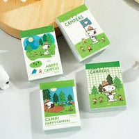 Beagle Scout Snoopy Mini Decorated Note Pad (Sold Separately/Random Design Chosen) - snoopn4pnuts.com