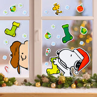 Peanuts Holiday "Peeker" Reusable Window Clings (Great For Car Windows Too!) - ON SALE! - snoopn4pnuts.com