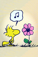 Peanuts Double - Sided Linen Flag - Woodstock Tweets - snoopn4pnuts.com