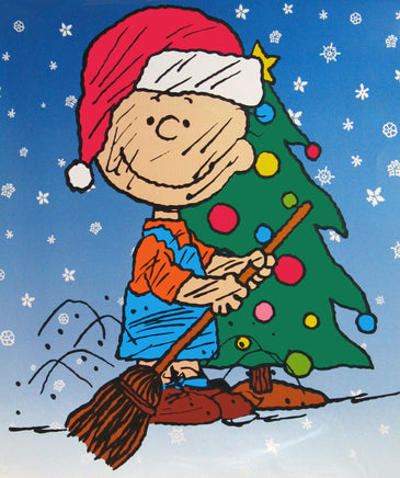 Peanuts Double - Sided Flag - Pig Pen Christmas - snoopn4pnuts.com