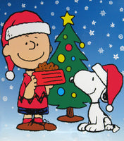 Peanuts Double-Sided Flag - Charlie Brown Christmas