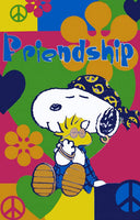 Peanuts Double-Sided Flag - 60's Friendship