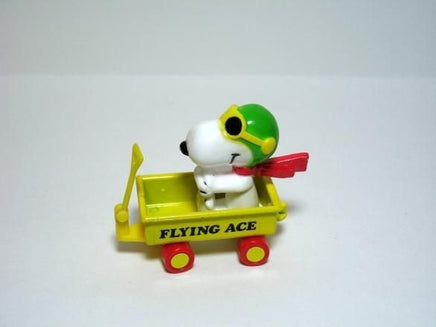 Snoopy Flying Ace in metal diecast wagon - snoopn4pnuts.com