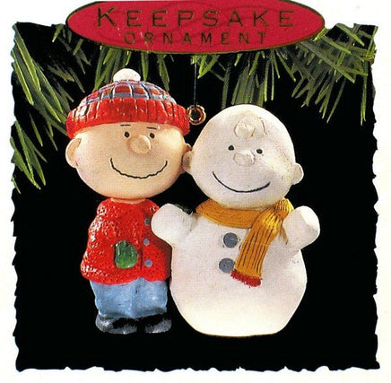 1993 Peanuts Gang Christmas Ornament - Charlie Brown (MINT/No Box As Seen in Photo) - snoopn4pnuts.com
