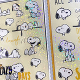 Snoopy and Woodstock Holographic Stickers - Smiles and Laughs