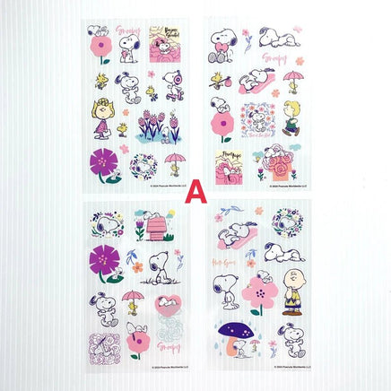 Peanuts Clear - Backed Plastic Sticker Set (55 Stickers!) - snoopn4pnuts.com