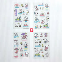 Peanuts Clear-Backed Plastic Sticker Set (55 Stickers!)