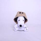 Peanuts Backpack / Key Chain Plush Doll With Removable Hood