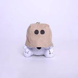 Peanuts Backpack / Key Chain Plush Doll With Removable Hood