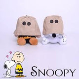 Peanuts Backpack / Key Chain Plush Doll With Removable Hood