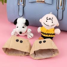 Peanuts Backpack / Key Chain Plush Doll With Removable Hood - snoopn4pnuts.com