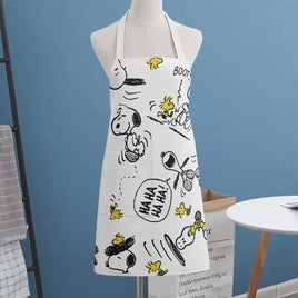 Snoopy and Woodstock Polyester/Linen Apron - snoopn4pnuts.com