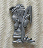 Linus Solid Pewter Pin