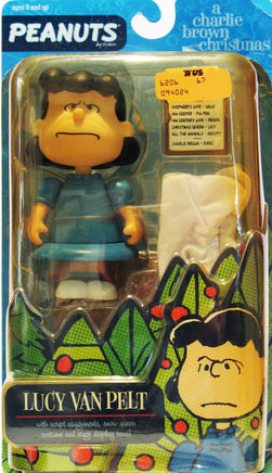 Peanuts PVC Figure - Lucy Frowning (White Costume Partially Discolored) - snoopn4pnuts.com