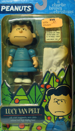 Peanuts PVC Figure - Lucy Frowning (White Costume Partially Discolored) - snoopn4pnuts.com