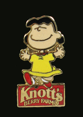 Knott's Berry Farm Lucy Cloisonne Pin - snoopn4pnuts.com
