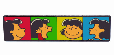 Lucy Faces Metal Bar Magnet - snoopn4pnuts.com