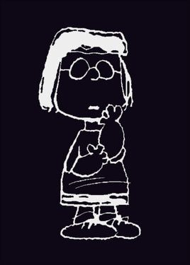 Marcie Die - Cut Vinyl Decal - White - snoopn4pnuts.com