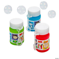 Peanuts Mini Bubble Bottles - Great Party Favors! - snoopn4pnuts.com