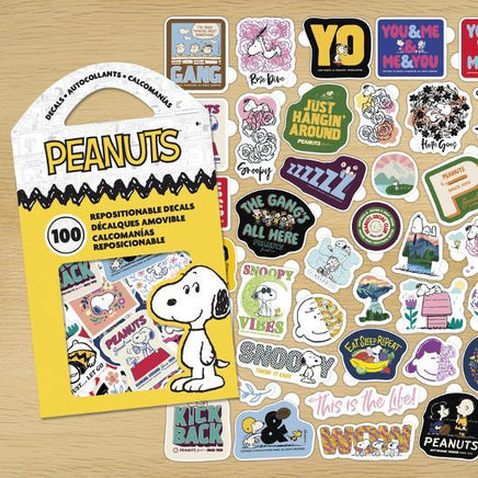 Snoopy 100 - Piece Repositionable Decal Set - snoopn4pnuts.com