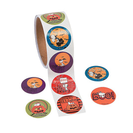 Snoopy Halloween Seals Sticker Set (12) - snoopn4pnuts.com