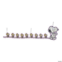 Snoopy Halloween Ready - To - Hang Rivited Banner (Snoopy Over 16" High!) - snoopn4pnuts.com