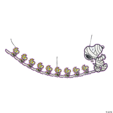 Snoopy Halloween Ready - To - Hang Rivited Banner (Snoopy Over 16" High!) - snoopn4pnuts.com