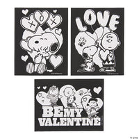 Peanuts Fuzzy Faux Velvet Valentine's Day Puzzle